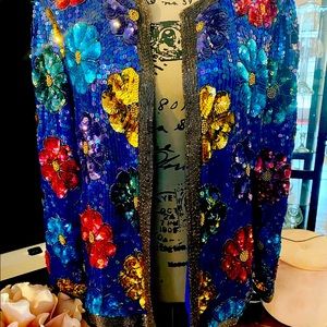 Vintage sequin jacket